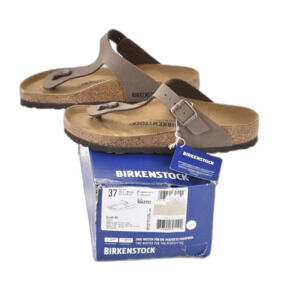 Birkenstock Women's Gizeh Thong Sandal Mocca Size US 6 / EU 37